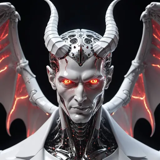 Prompt: what does artificial intelligence think the lucifer looks like 