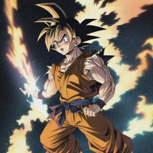 Prompt: goku