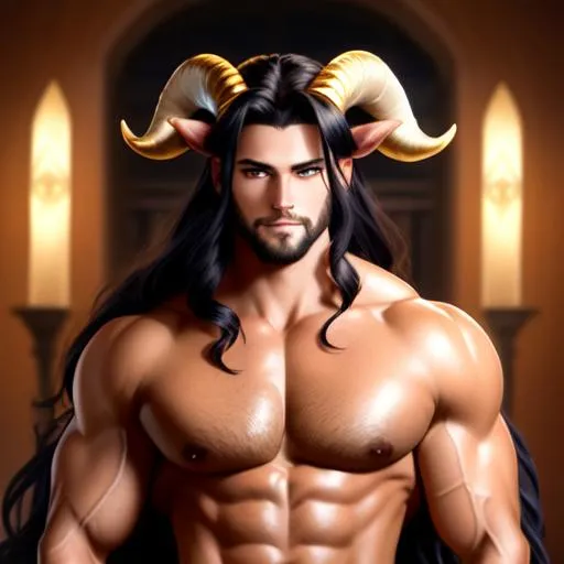 Prompt: {{{{highest quality concept art masterpiece}}}} oil painting, fantasy {{visible textured brush strokes}}, Full Body hyperrealistic intricate perfect full body of attractive stunning masculine 20 years old anime like satyr man holy paladin with short goat horns curving backwards, slight smile, holding back the darkness {{hyperrealistic intricate long hair tied back cut, fiery red beautiful hair}} and {{hyperrealistic perfect clear green eyes}} and hyperrealistic intricate perfect attractive beautiful stunning masculine face wearing {{hyperrealistic  intricate white and blue armor}} soft skin and light blue blush cheeks and scary sadistic mad, face perfect anatomy, perfect composition approaching perfection, hyperrealistic intricate, anime vibes, fantasy, cinematic volumetric dramatic dramatic studio 3d glamour lighting, backlit backlight, 128k UHD HDR HD, professional long shot photography, unreal engine octane render trending on artstation, triadic colors, sharp focus, occlusion, centered, symmetry, ultimate, shadows, highlights, contrast, 
