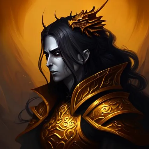 Fantasy Character, Digital Painting, background, Dar... | OpenArt