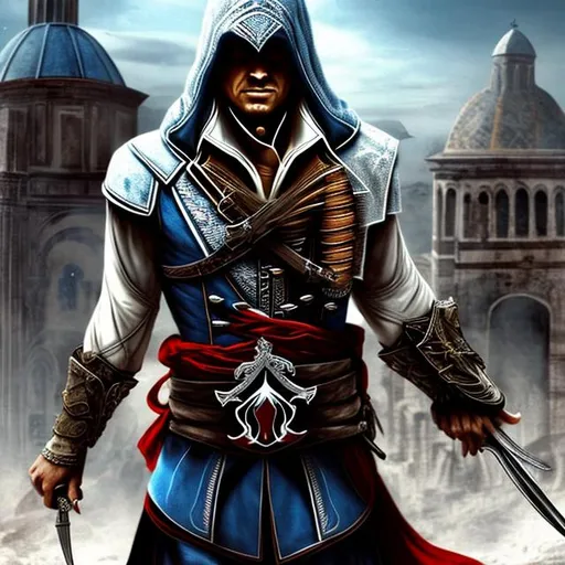 Prompt: A Assassin From Assassins Creed In Brazil During Its Emperial Times