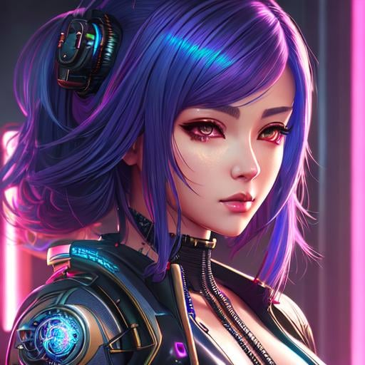 ArtStation - Lucy - Cyberpunk: Edgerunners