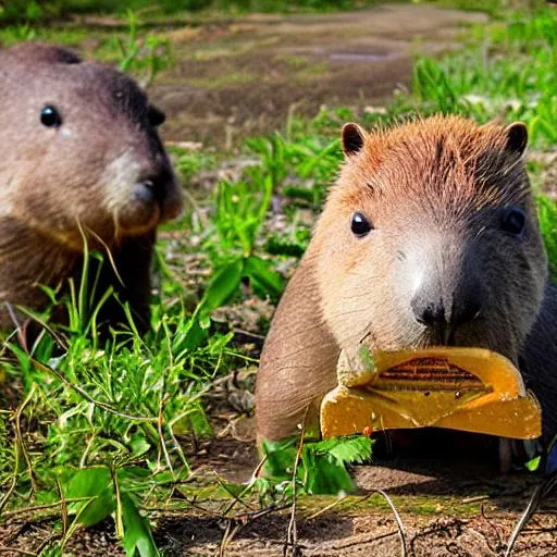 Prompt: capybara
