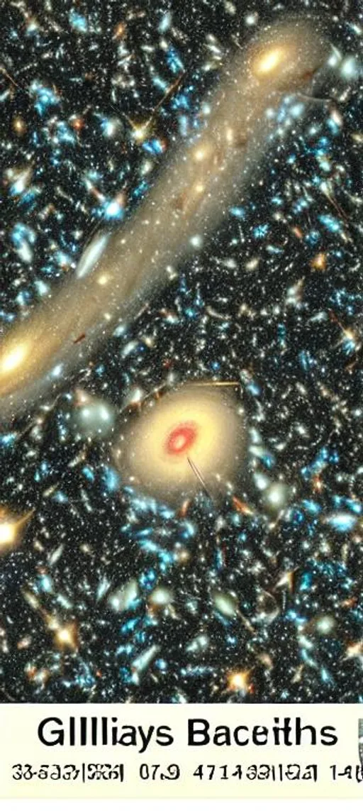 Prompt: Billions of galaxies