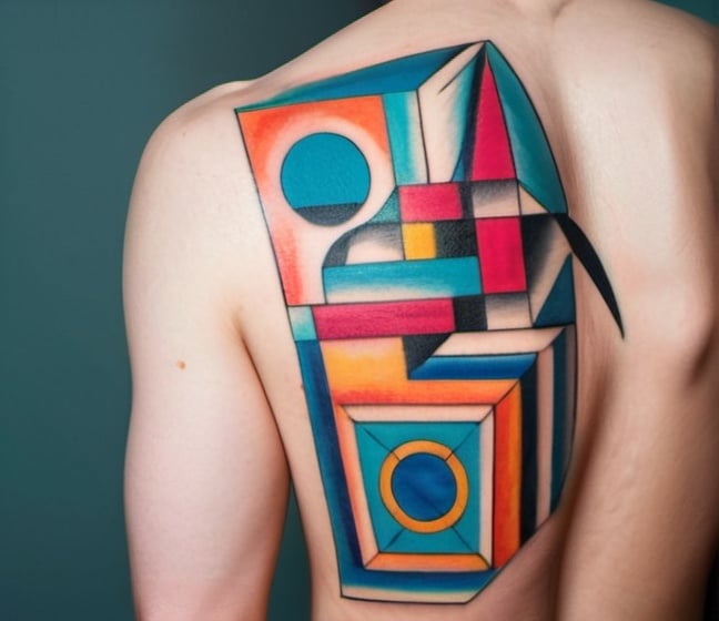 Artists Blend Surreal Portraits and Cubism to Create Uniquely Illustrated  Tattoos