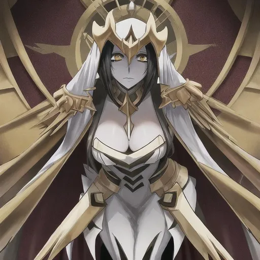 Prompt: Albedo from overlord 