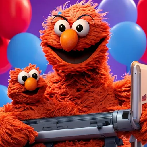 Prompt: the elmo wars