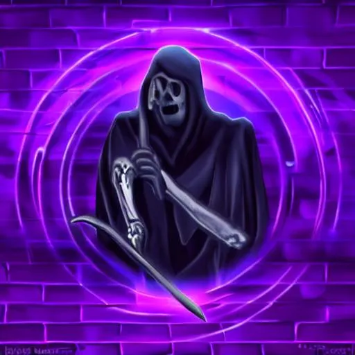 Prompt: The grim reaper