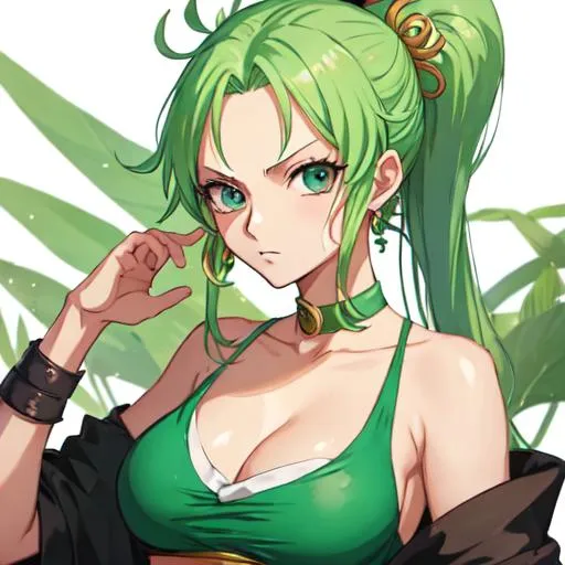 Prompt: one piece zoro as a girl