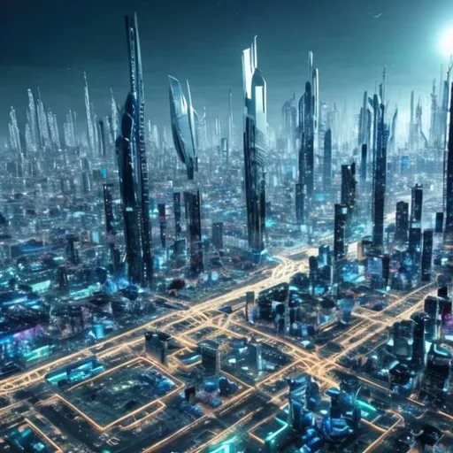 Prompt: Future cities 