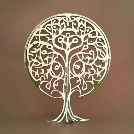 Prompt: tree of life green hope with soul garden