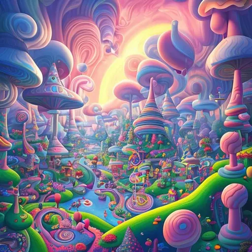 Prompt: imagine 3d art of a Candyland town in the clouds, colourful background, graffiti art, beautiful rainy day, storytelling photography, vibe, perfect camera shot, ultra-detailed, night, night sky, stars, calm, alone, art, realistic, hyper-realistic, highly detailed, realism, 32k, photography, hdr, 1080p, cinematic, Hyperrealistic, fictional environment, mid shot, intricately detailed, colour depth, dramatic, side light, colourful background, beautifully shot, perfect composition, atmospheric, moody, happy, emotion, natural white spotlight shining on subject. Realistic shadows, 2/3 face angle