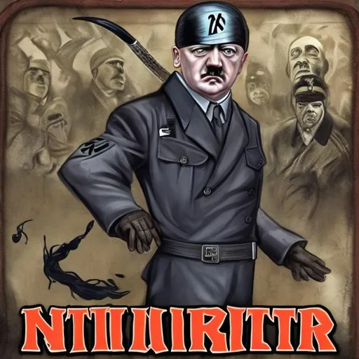 Prompt: hitler ninja