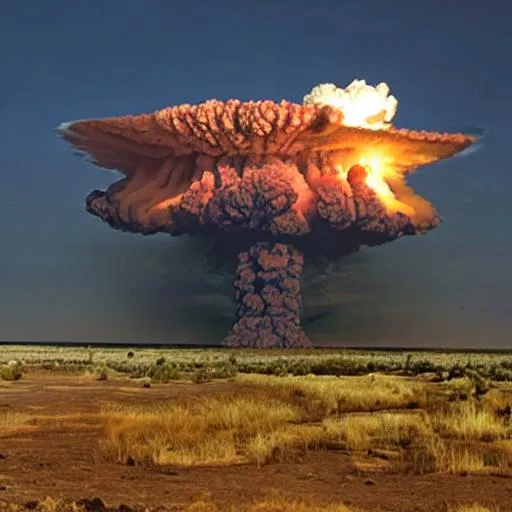 nuclear explosion | OpenArt