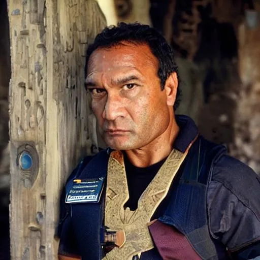 Prompt: Temuera Morrison