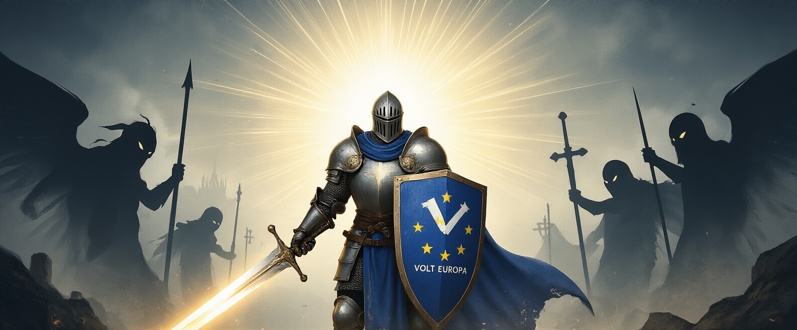 Think Fast Knight A powerful, intellectual, and courageous knight stan...