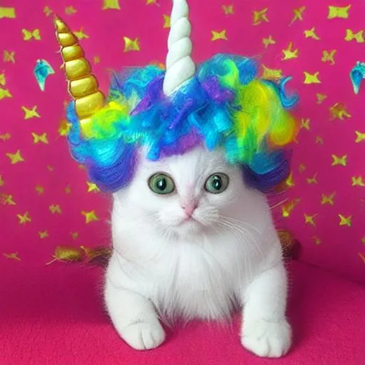 Prompt: Kitty Unicorn