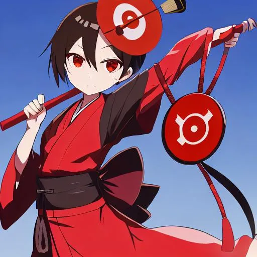 Prompt: Itatchi uchiwa
