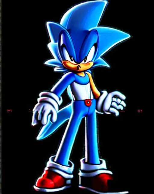 Prompt: Sonic Movie