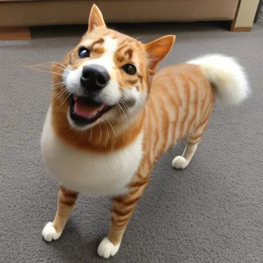 A catdog hybrid OpenArt