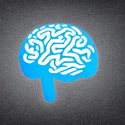 Prompt: A stylized brain with an upward arrow emerging from it, symbolizing the idea of transformation and hope. The word "TRANSFORM" is written in a clean, sans-serif font below the symbol in blue, representing the brain and calmness.