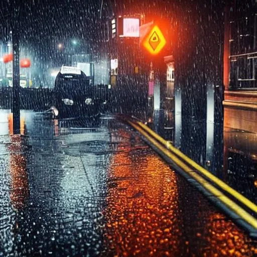 Night rain | OpenArt