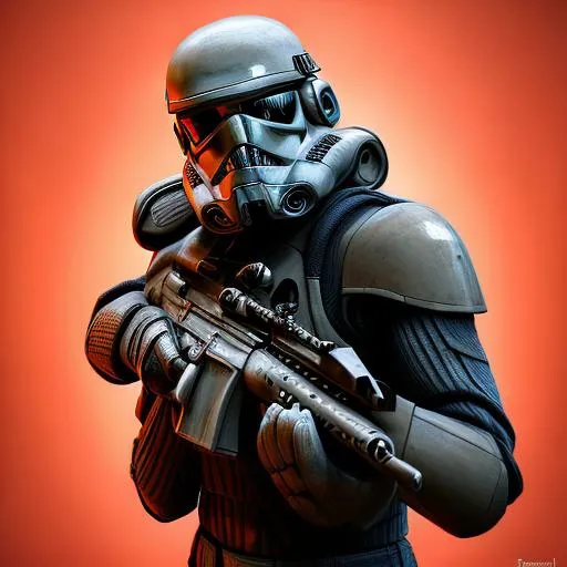 Prompt: special forces trooper hyper realism