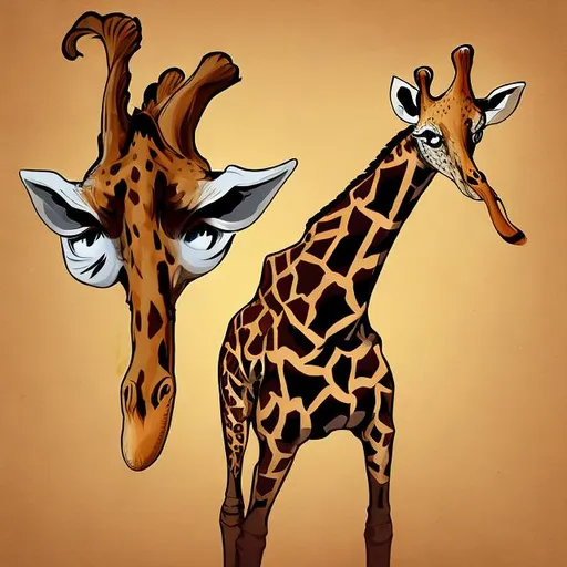 Prompt: giraffe ninja
