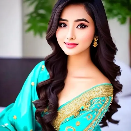 Prompt: Nepali girl  Gorgeous, stunning, beautiful