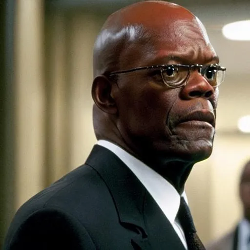 Prompt: Samuel l Jackson as a Caucasian. 