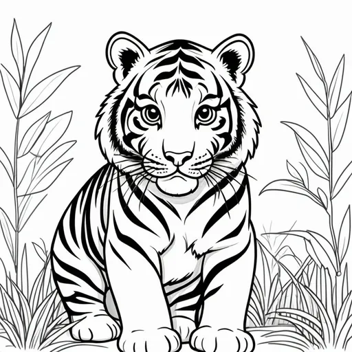 Buy Tiger Drawing Online In India - Etsy India