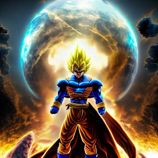 majin vegeta wallpaper 3d