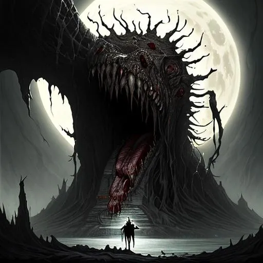 The Great Maw Of Hunger And Greed Dark Fantasy Art Openart