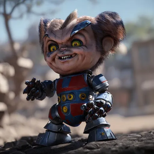 Prompt: Mecha Chucky