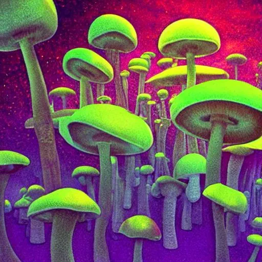 psilocybin trip | OpenArt