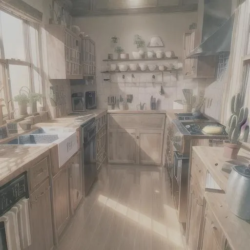 Kitchen Background. Vintage Kitchen , Victorian Kitchen and Unique Kitchen, Anime  Kitchen HD wallpaper | Pxfuel