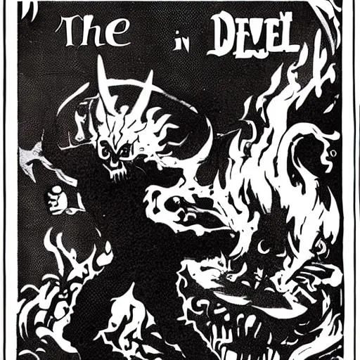 Prompt: The Devil in Hell 