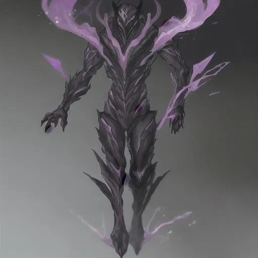 Prompt: Humanoid Giant void creature

