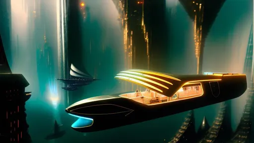 Prompt: the genius gynoid clone-daughter of Maria Futura of Fritz Lang's Metropolis sails her Quantum Gondola across the River Styx, into the maw of the Exotically Packaged Shadow. detailed matte painting, deep color, fantastical, intricate detail, splash screen, complementary colors, fantasy concept art, 8k resolution