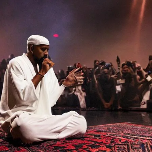 Kanye west converting to Islam | OpenArt