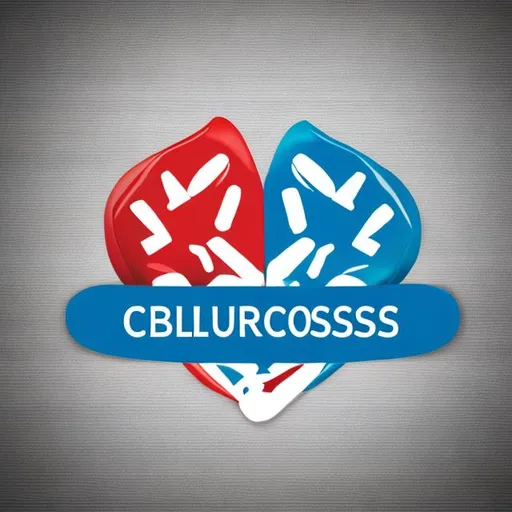 Prompt: Make a logo with the name BlueCross