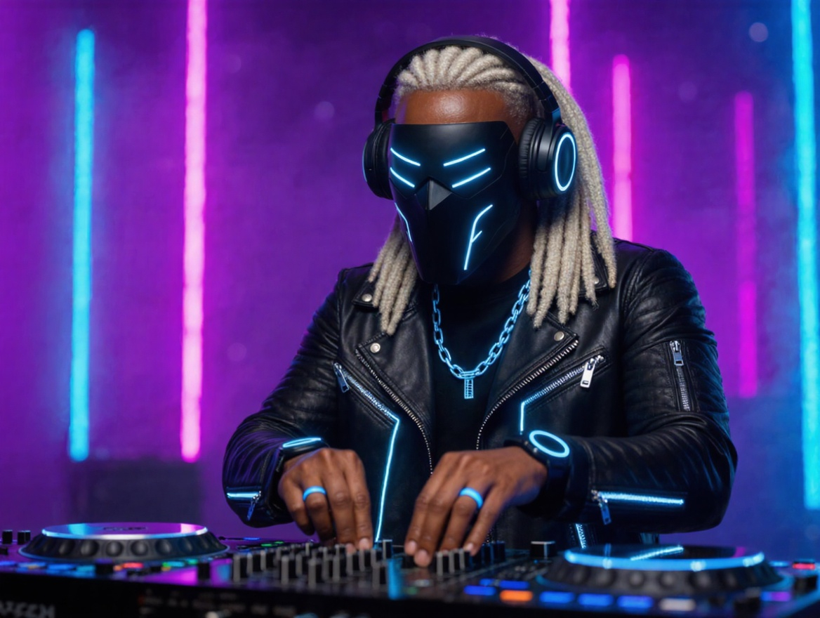 Dmodeejay This is a Dj character, have him somewhere cool on h...