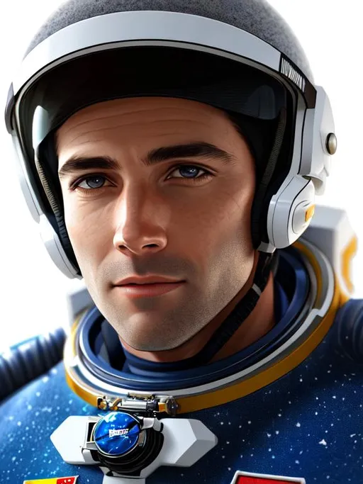 Prompt: as astronaut, male, extremely, detailed environment, detailed background, intricate, detailed skin, natural colors , professionally color graded, photorealism, 8k, moody lighting.