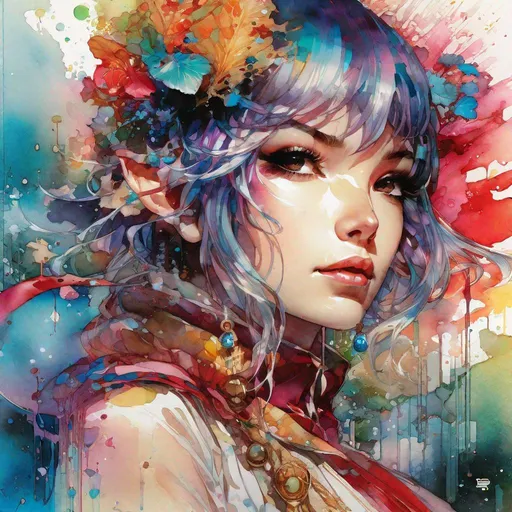 Prompt: ("Anime toadstool superhero;anime portrait by carne Griffiths, Krenz Cushart, WLOP and Akihiko Yoshida;r/art; a masterpiece; splash art by Disney; anime key visual""):0.5
("thin lines, Alphonse Mucha dynamic lighting hyperdetailed intricately detailed Splash art triadic hard colors, watercolour Portrait of female vampire covered in black flowers, roaring 20s aesthetic, Black and red, masterpiece hyperrealistic soft watercolour Portrait, thin Paintbrush floral, high Resolution, gold autumn Ornaments"):1