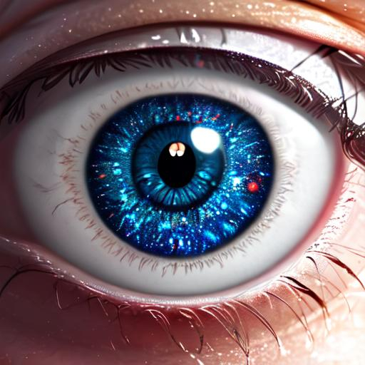 a close up of a eye with galaxy in the pupil 8k hype... | OpenArt