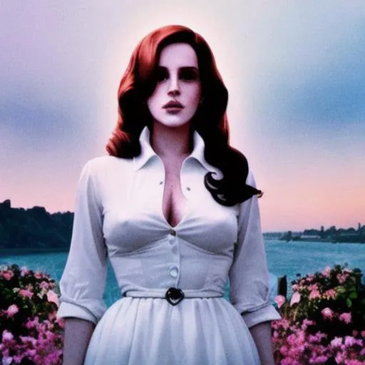 Prompt: lana del rey say yes to heaven