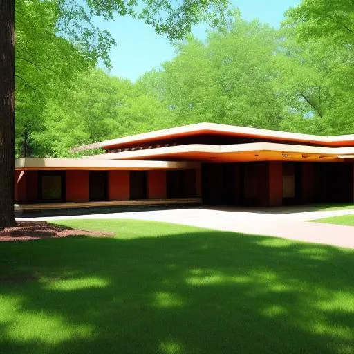 Frank Lloyd Wright Designed House Usonian House Ar OpenArt