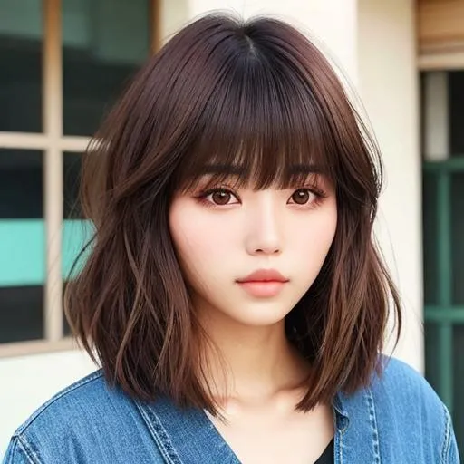 50 NEW Short Hair with Bangs Ideas and Hairstyles for 2024 - Hair Adviser | Short  hair with bangs, Hairstyles with bangs, Short straight hair