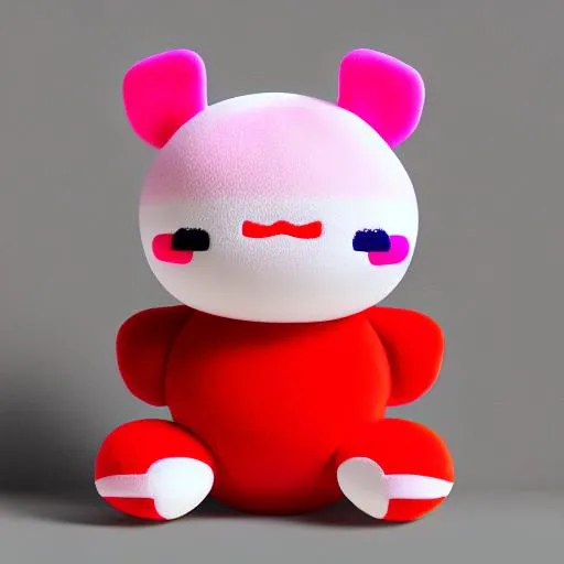 Prompt: thailand, cute kawaii Squishy {object} plush toy, {texture} texture, visible stitch line, soft smooth lighting, vibrant studio lighting, modular constructivism, physically based rendering, square image