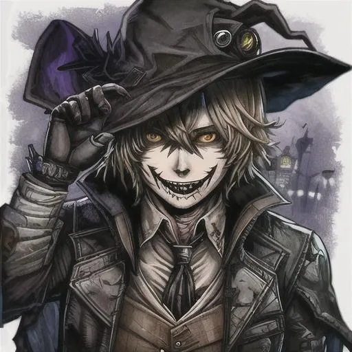 Prompt: Scarecrow from Arkham Knight